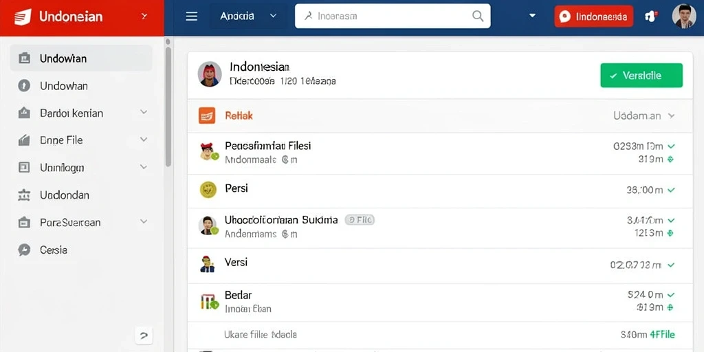 Tampilan antarmuka yang sederhana dan mudah dipahami.