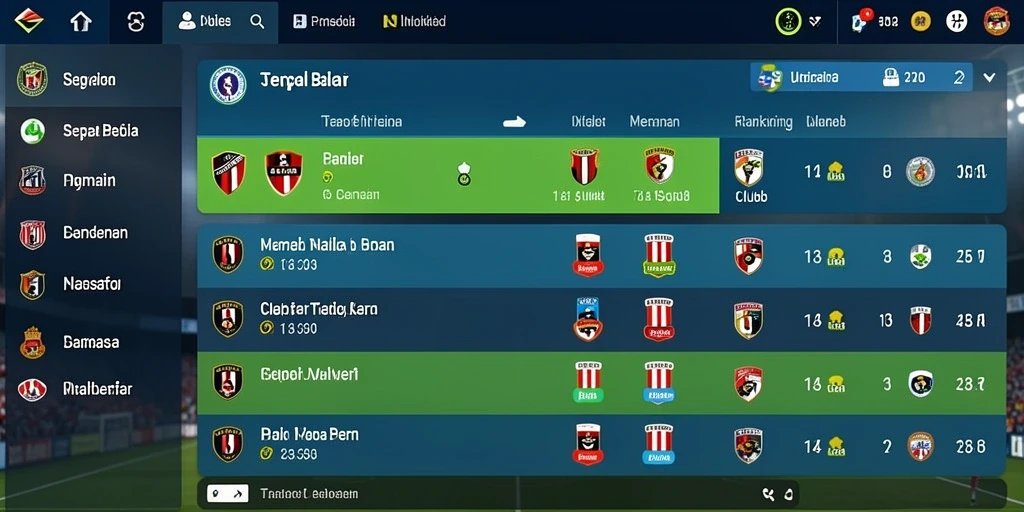 Tampilan menu utama yang menarik dan intuitif.