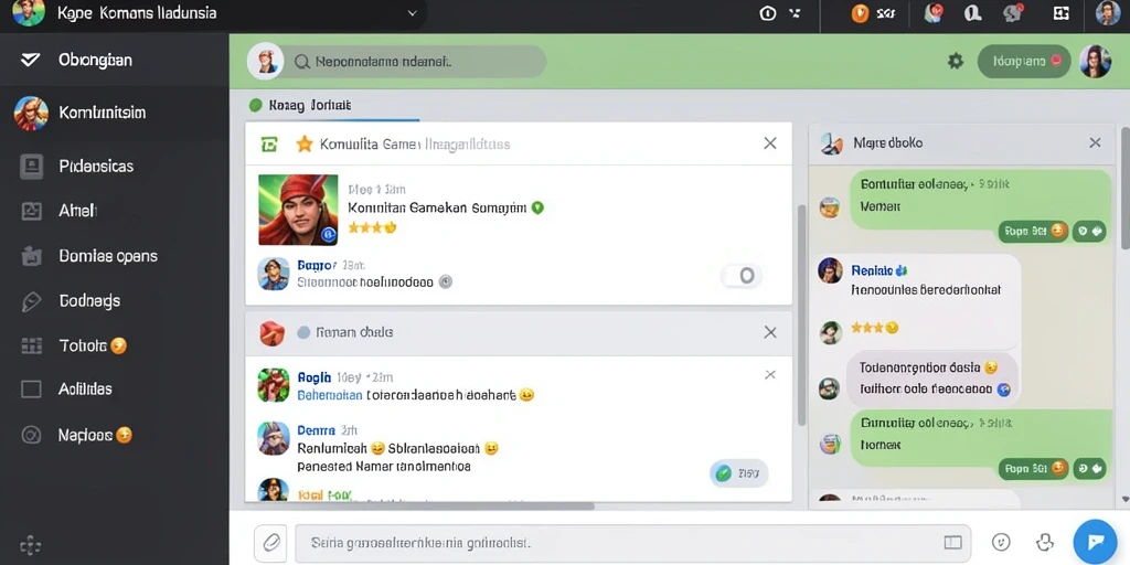 Tampilan awal yang menarik dan mudah dinavigasi.