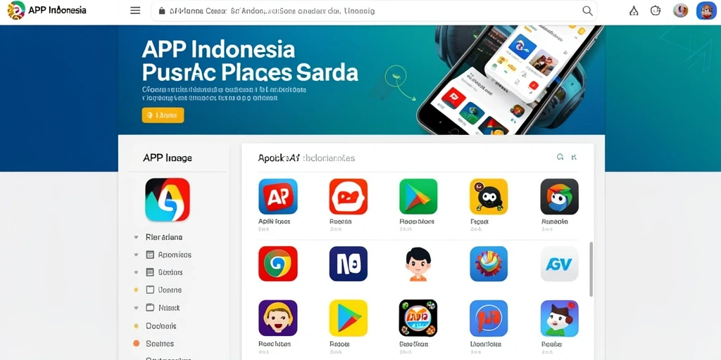 Tampilan menu utama yang menawan dan intuitif.
